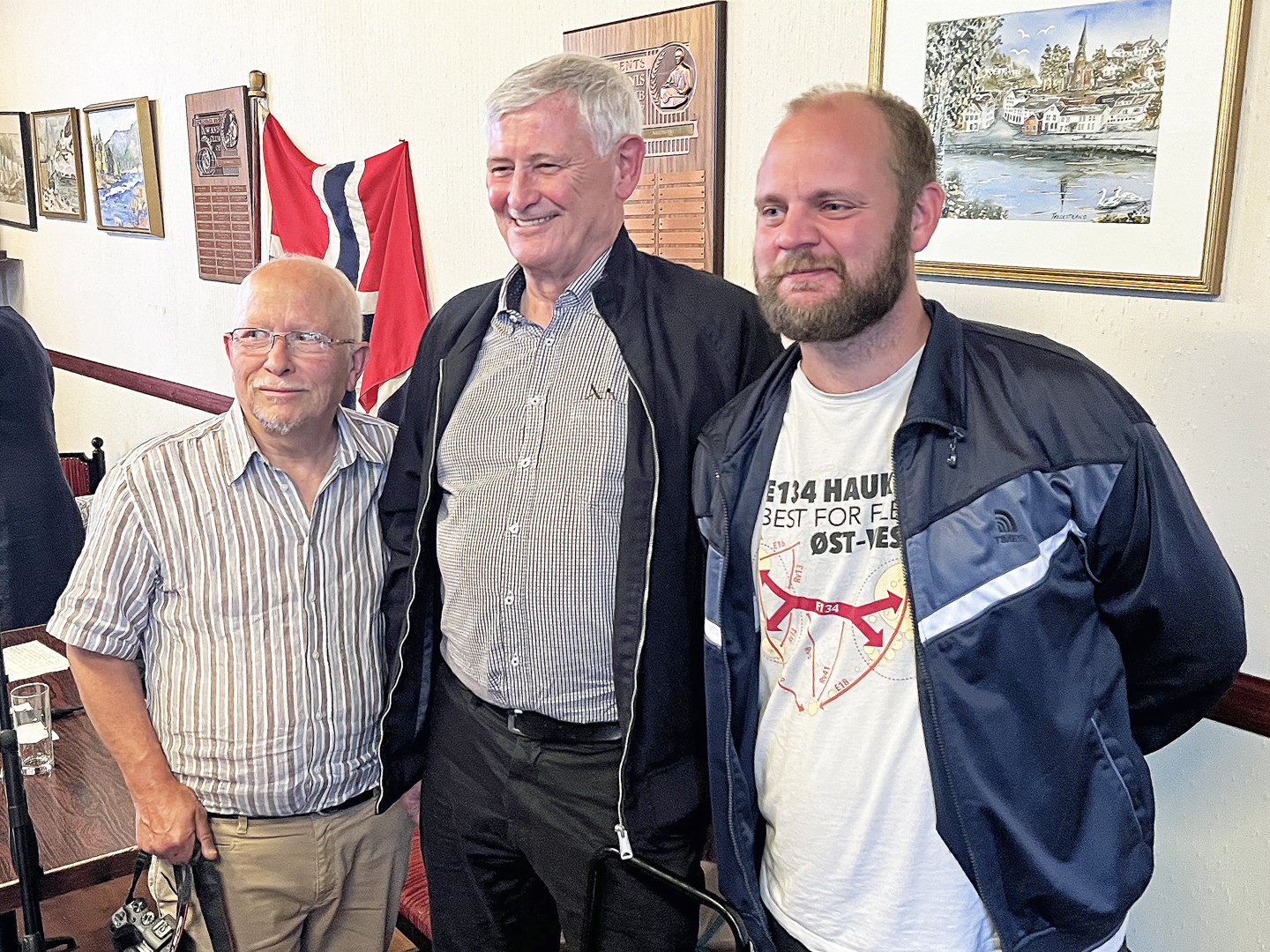 En stor kveld i Demokratihuset